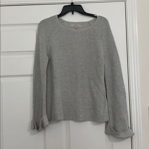 Loft sweater with bell sleeves size M